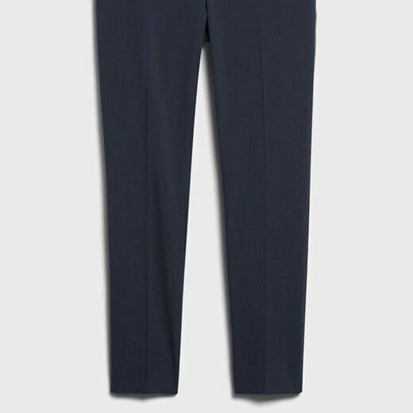 Banana Republic Avery Straight Fit Italian Wool Pants size 2P Navy - Picture 4 of 4